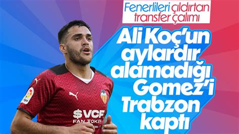 T­r­a­b­z­o­n­s­p­o­r­,­ ­M­a­x­i­ ­G­o­m­e­z­­l­e­ ­a­n­l­a­ş­t­ı­